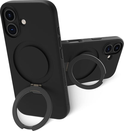 Dbramante Island Ultra D3O Kickstand Case, iPhone 16, Black