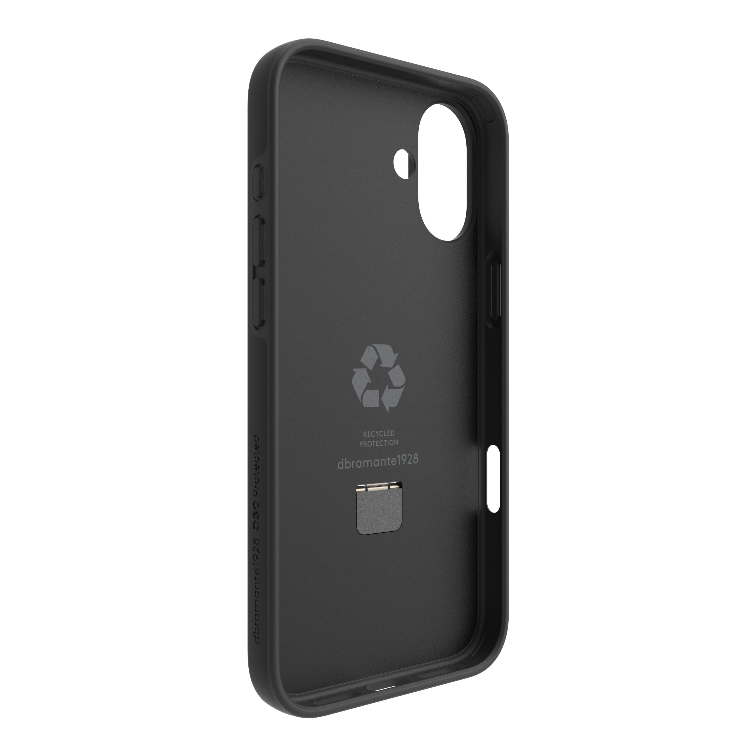 dbramante1928 Iceland Ultra D3O MS Kick - iPhone 16 Plus - Black