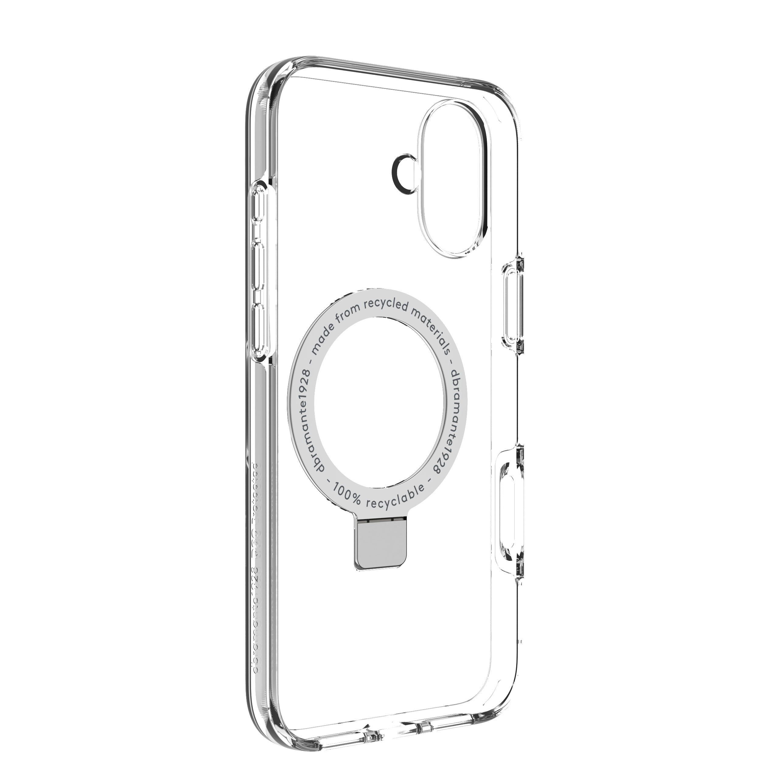 dbramante1928 Iceland Ultra D3O MS Kick - iPhone 16 Plus - Clear
