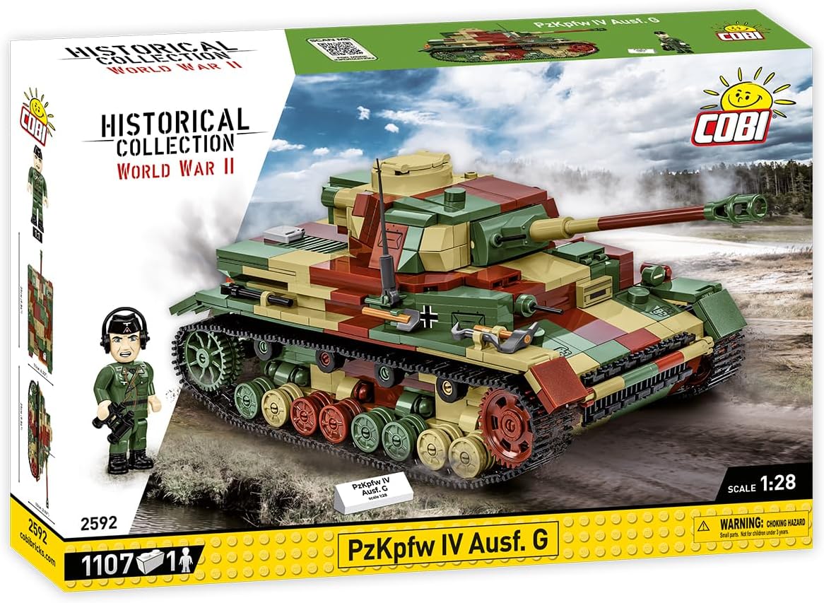 COBI PzKpfw IV Ausf.G, Gray Or Silver