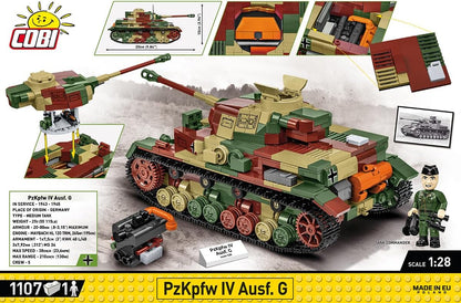 COBI PzKpfw IV Ausf.G, Gray Or Silver
