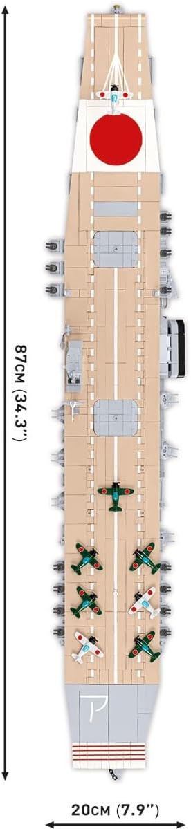 Cobi - World War II - Ijn Akagi Aircraft Carrier 3.510  pcs (Not For Sale In Hungary) /Toys