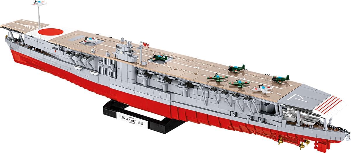 Cobi - World War II - Ijn Akagi Aircraft Carrier 3.510  pcs (Not For Sale In Hungary) /Toys