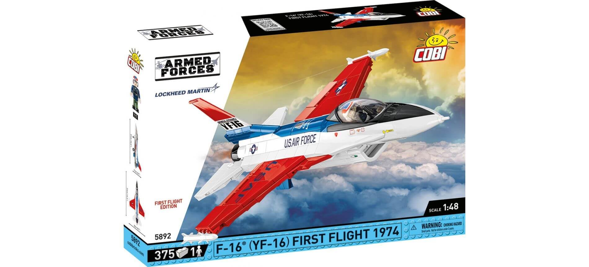 Cobi - Armed Forces - F-16 First Flight Edition 373 pcs (Not For Sale In Hungary) /Toys