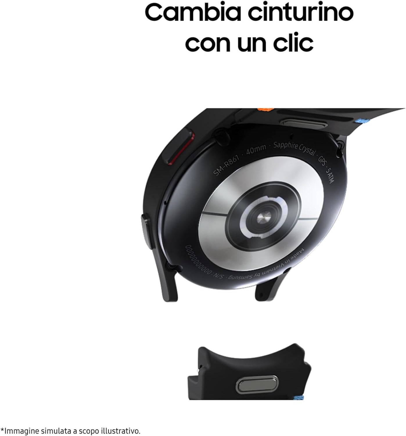 Galaxy Watch Fe 40Mm Black Bt
