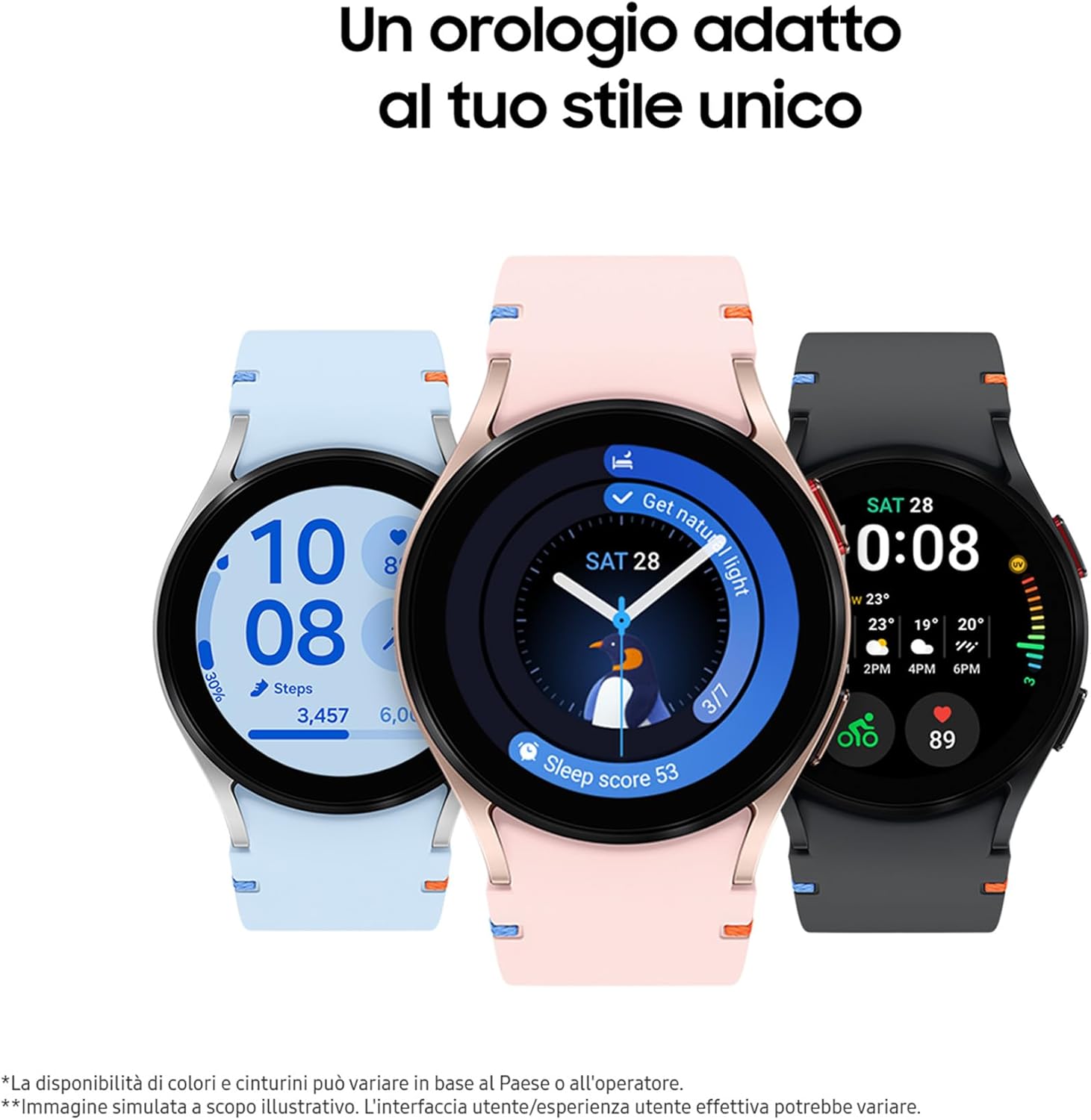 Galaxy Watch Fe 40Mm Black Bt