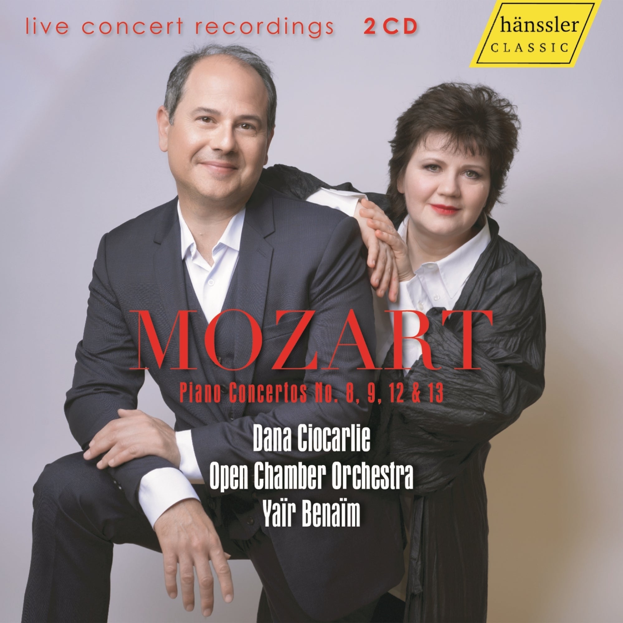 Mozart: Piano Concertos No. 8, 9, 12 & 13
