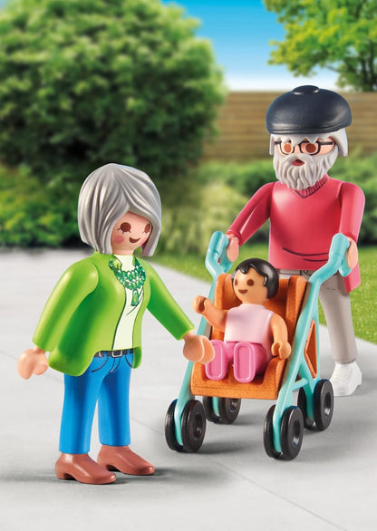 PLAYMOBIL Großeltern mit Baby