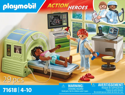 Playmobil - Mri With Patient (71618)