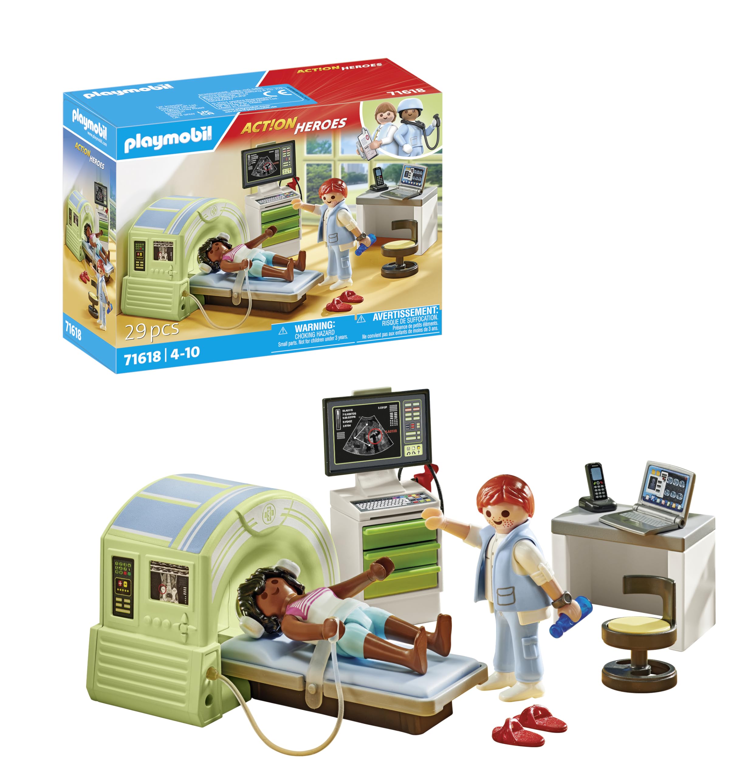 Playmobil - Mri With Patient (71618)