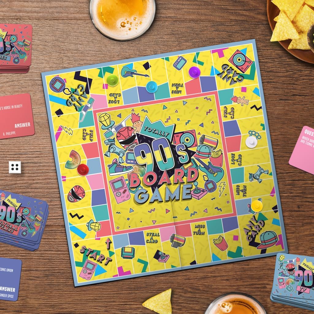 Gift Republic Totally 90's Family Board Game