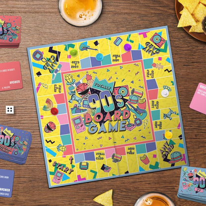 Gift Republic Totally 90's Family Board Game