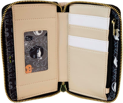 Loungefly Disney Nightmare Before Christmas Scientific Method Zip Around Wallet, Multicolor, Zip Around Wallet