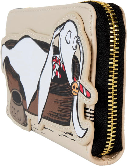 Loungefly Disney Nightmare Before Christmas Scientific Method Zip Around Wallet, Multicolor, Zip Around Wallet
