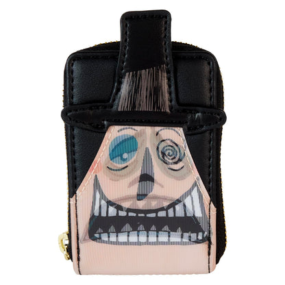 Loungefly Disney Nightmare Before Christmas Mayor Lenticular Accordion Zip Around Wallet, Multicolor, Accordion Wallet