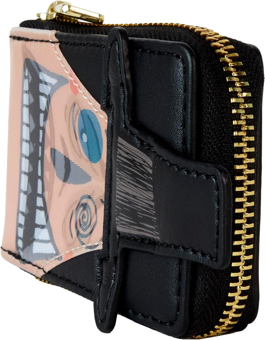 Loungefly Disney Nightmare Before Christmas Mayor Lenticular Accordion Zip Around Wallet, Multicolor, Accordion Wallet