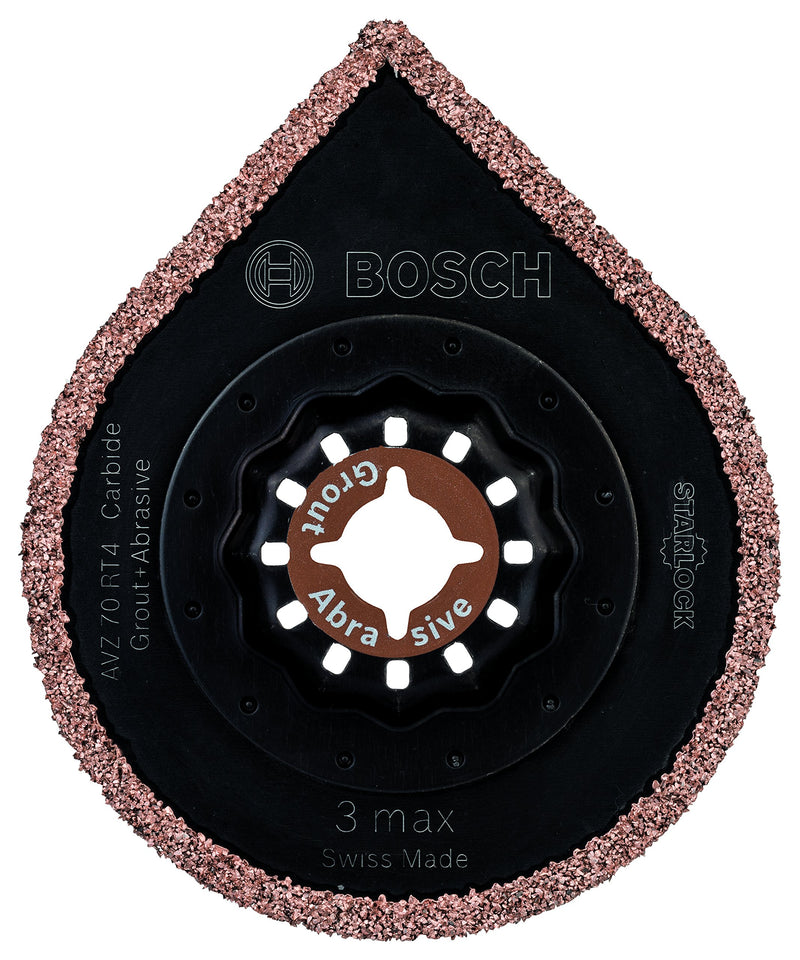 Bosch Avz 70 Rt4 Multitoolaccessoire - Tegelspecie- En Tegellijmverwijderaar - 70 Mm - [Dutch Import]
