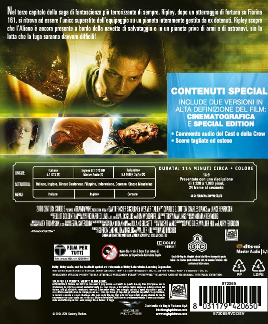 Alien 3 - (Italian Import)