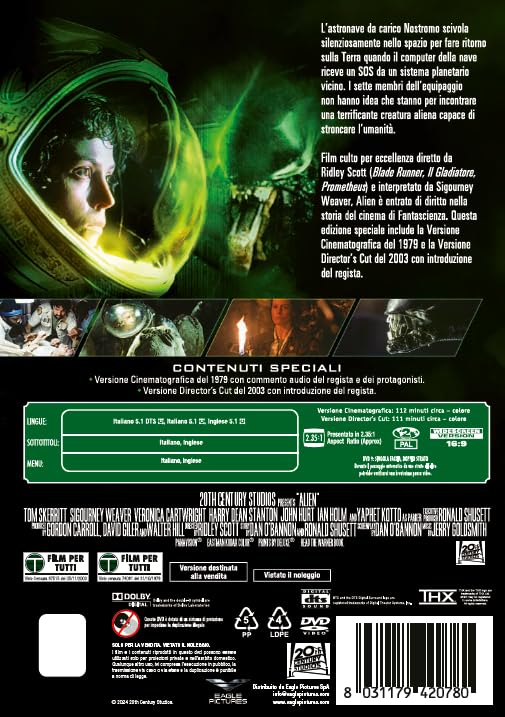 Alien - The Director'S Cut - Dvd