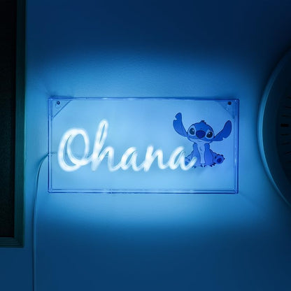 Paladone Luce al neon a LED Stitch Ohana