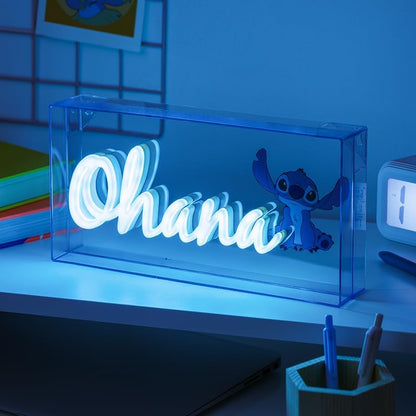 Paladone Luce al neon a LED Stitch Ohana