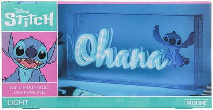 Paladone Luce al neon a LED Stitch Ohana