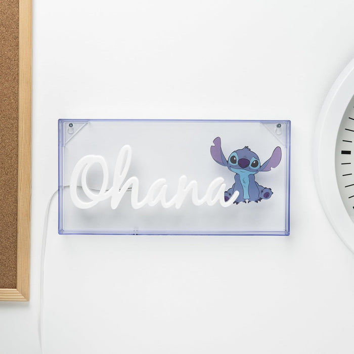 Paladone Luce al neon a LED Stitch Ohana