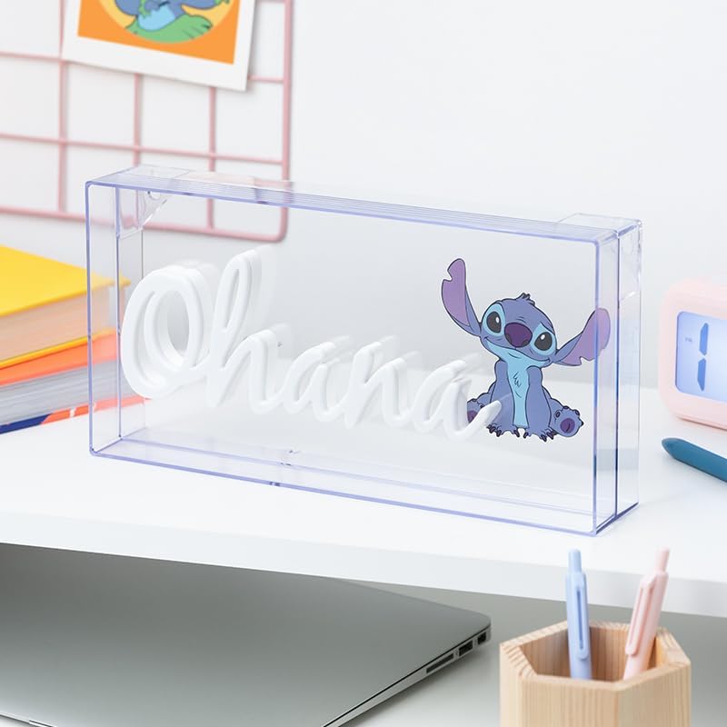 Paladone Luce al neon a LED Stitch Ohana