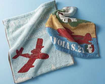 PORCO ROSSO - Savoia S.21 - Towel 34x80cm