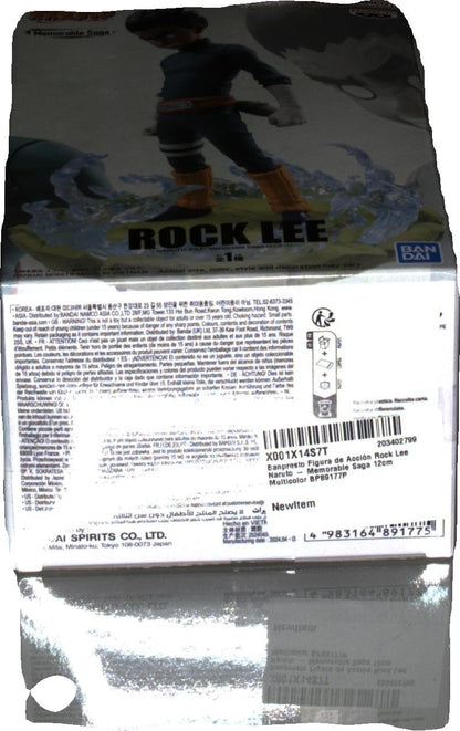 Banpresto - Naruto - Rock Lee, Bandai Spirits Memorable Saga Figure