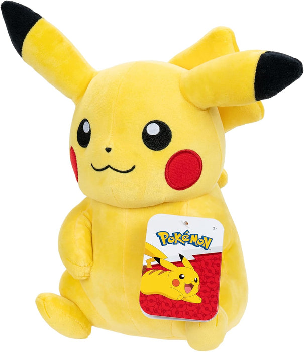 Pokemon PKW3725 Pokémon Plush Pikachu 30cm, Mehrfarbig
