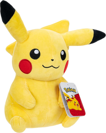 Pokemon PKW3725 Pokémon Plush Pikachu 30cm, Mehrfarbig