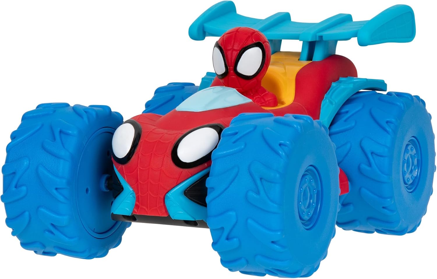 Spidey and his Amazing Friends MARVEL Spidey Web Climber - 7-Inch Rev Up Motor Vehicle that Climbs Obstacles