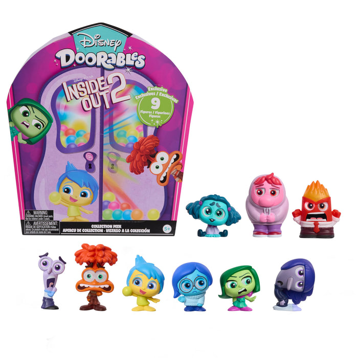 Just Play 44864 Doorables Inside Out 2 Collection Peek, Multi-Color