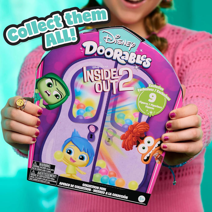 Just Play 44864 Doorables Inside Out 2 Collection Peek, Multi-Color
