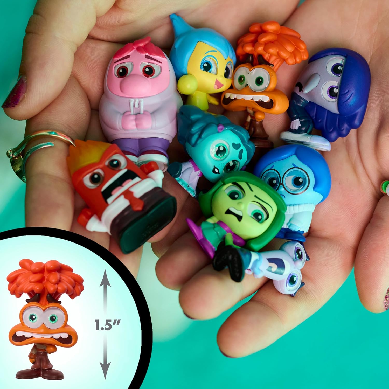 Just Play 44864 Doorables Inside Out 2 Collection Peek, Multi-Color