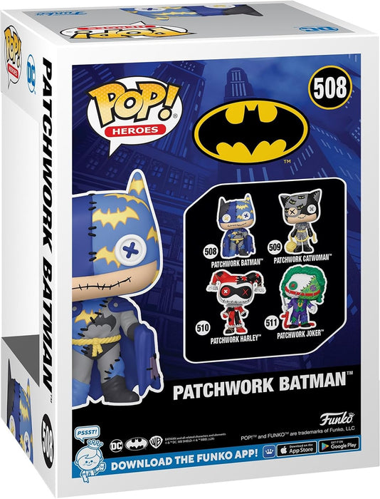 Funko Pop! Animation: Patchwork - Batman - DC Comics - Collectable Vinyl Figure - Gift Idea - Official Merchandise - Toys for Kids & Adults - Comic Books Fans - Model Figure for Collectors
