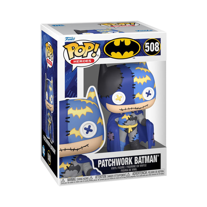 Funko Pop! Animation: Patchwork - Batman - DC Comics - Collectable Vinyl Figure - Gift Idea - Official Merchandise - Toys for Kids & Adults - Comic Books Fans - Model Figure for Collectors
