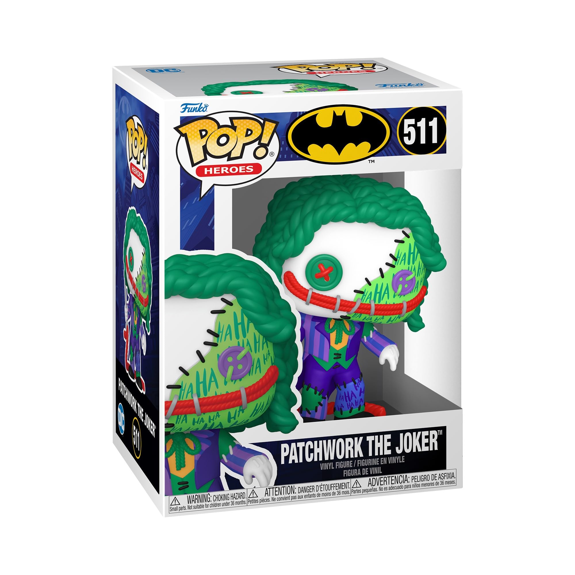Funko Pop! Animation: Patchwork - the Joker - DC Comics - Collectable Vinyl Figure - Gift Idea - Official Merchandise - Toys for Kids & Adults - Comic Books Fans - Model Figure for Collectors