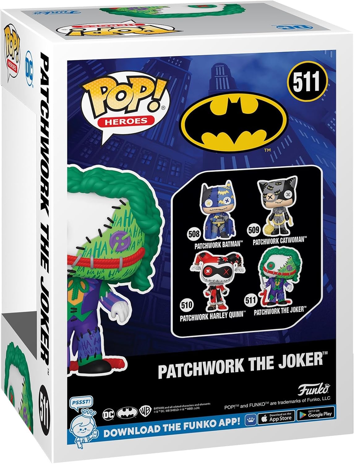 Funko Pop! Animation: Patchwork - the Joker - DC Comics - Collectable Vinyl Figure - Gift Idea - Official Merchandise - Toys for Kids & Adults - Comic Books Fans - Model Figure for Collectors