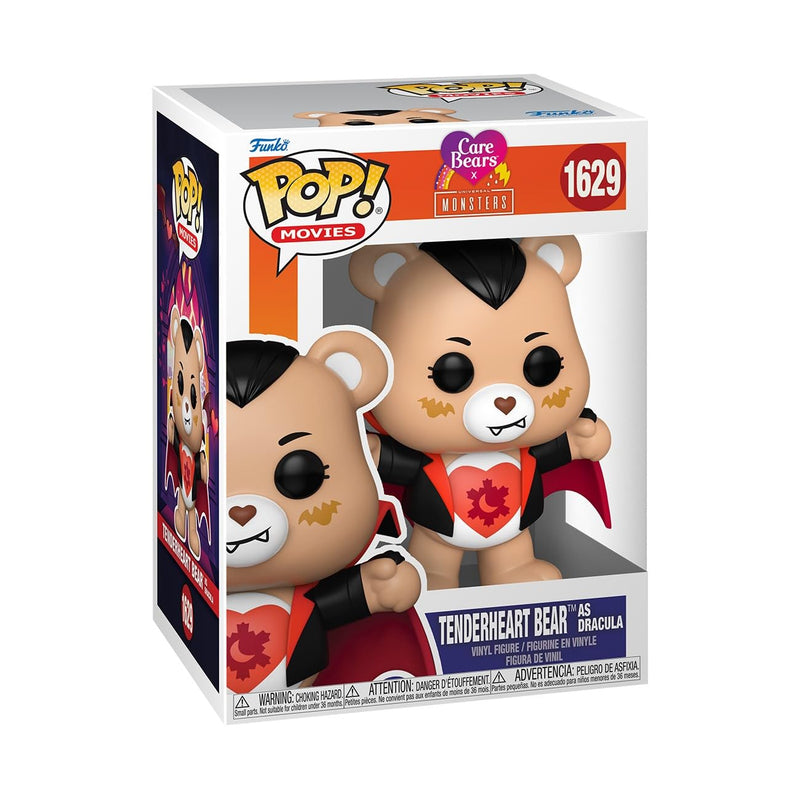 Funko Pop Movies: Universal Monsters x Care Bears - Tenderheart Bear as Dracula