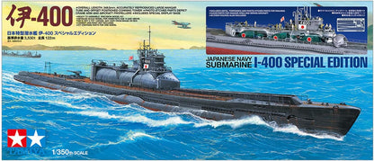 TAMIYA 25426 1:350 JPN Submarine I-400 Spec. Ed. 50Year Model Building Plastic Kit, Crafts, Hobby, Gluing, Plastic Kit