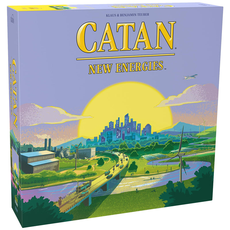 CATAN New Energies Brettspiel – Nachhaltige Ressourcen & Strategie, klassisches Gameplay mit modernem Twist! Familienspiel für Kinder und Erwachsene, ab 14 Jahren, 3–4 Spieler, 90 Minuten Spielzeit