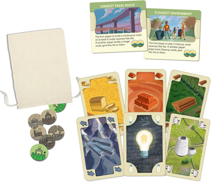 CATAN New Energies Brettspiel – Nachhaltige Ressourcen & Strategie, klassisches Gameplay mit modernem Twist! Familienspiel für Kinder und Erwachsene, ab 14 Jahren, 3–4 Spieler, 90 Minuten Spielzeit