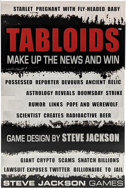 Tabloids by Steve Jackson Games, Party Games