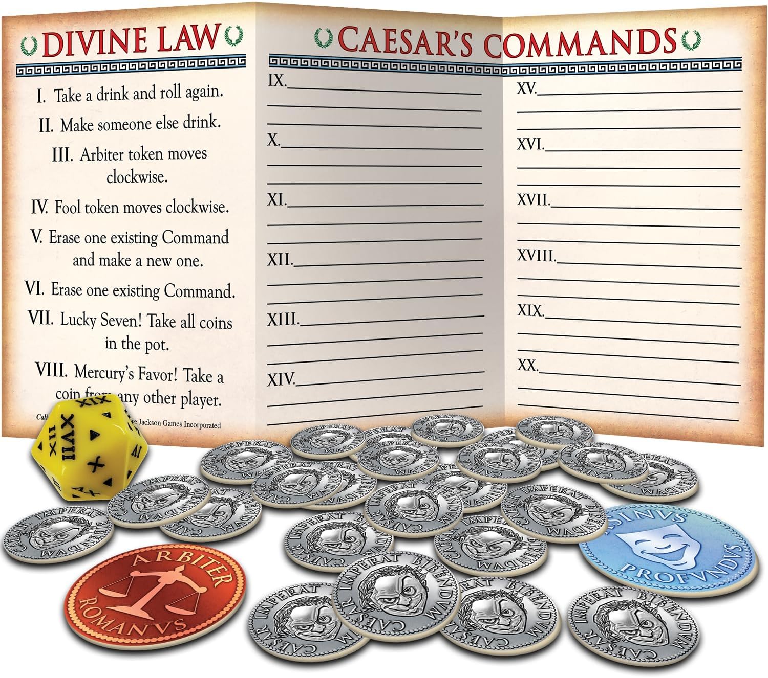 Caligula by Steve Jackson Games, Party Game
