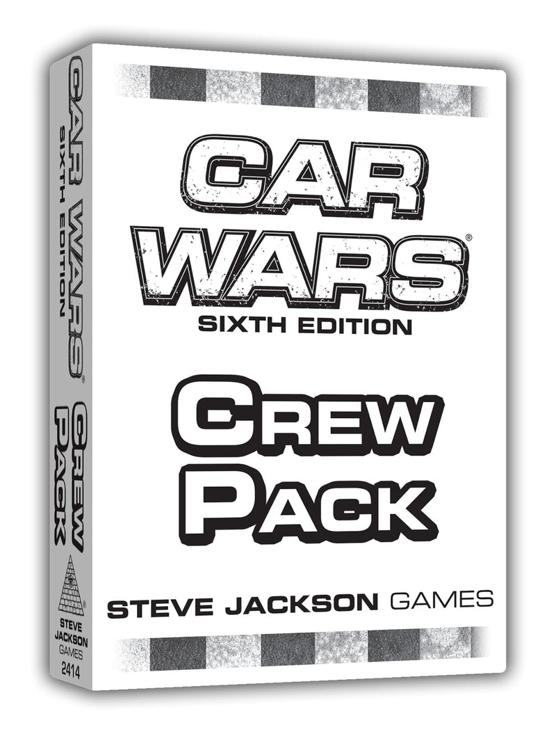 Steve Jackson Games | Car Wars Crew Pack | Expansion Strategy Card Game | Exciting Gameplay for 2 to 4 Players for Ages 14 and Up | English