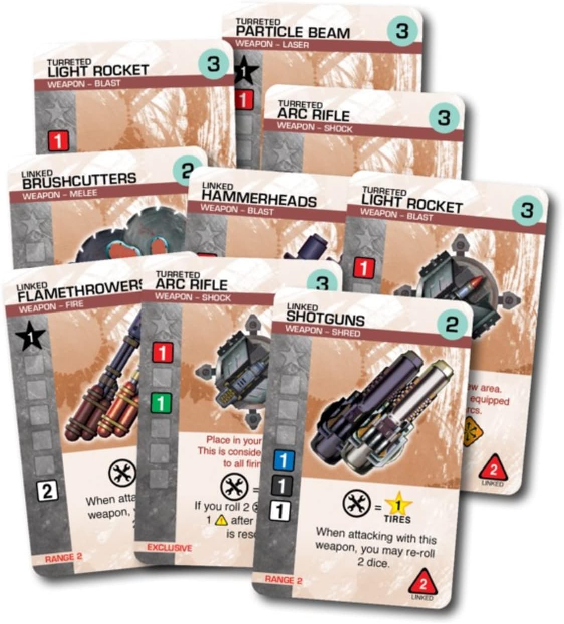 Steve Jackson Games Linked Weapons Pack SW