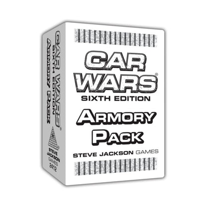 Steve Jackson Games | Car Wars Armory Pack | Expansion Strategy Card Game | for 2 to 4 Players for Ages 10 and Up | English