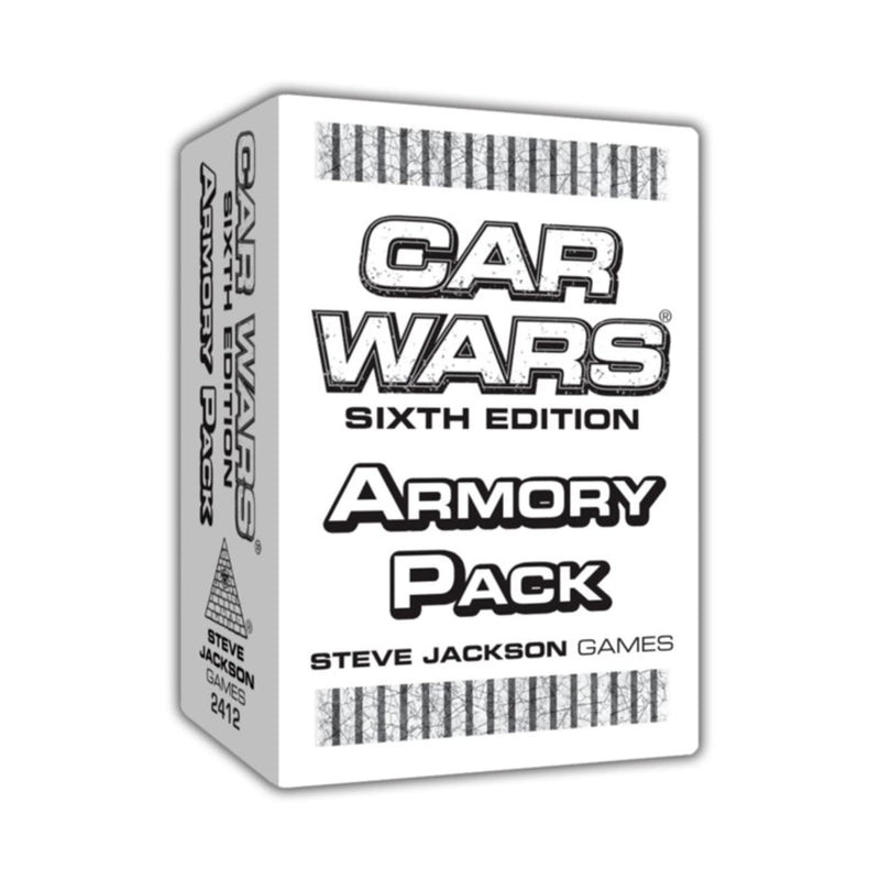 Steve Jackson Games | Car Wars Armory Pack | Expansion Strategy Card Game | for 2 to 4 Players for Ages 10 and Up | English